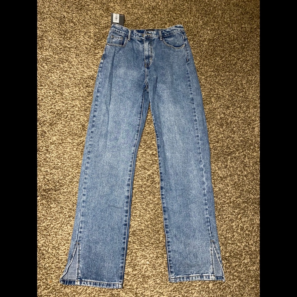 Straight Leg Jeans